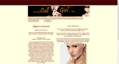 Desktop Screenshot of courtesan.algarve-escort.net